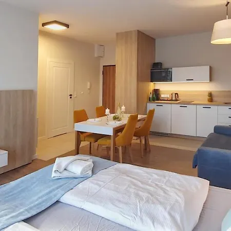 Holidayhomepl Bel Mare 407b Z Balkonem, Parking Gratis 미엥지즈드로예